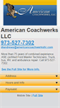 Mobile Screenshot of americancoachwerksllc.com